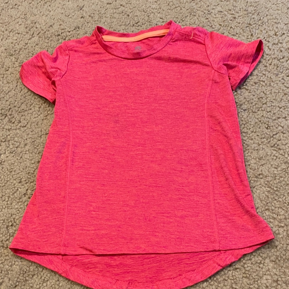 Champion Kids Vivid Pink Short Sleeve Tee